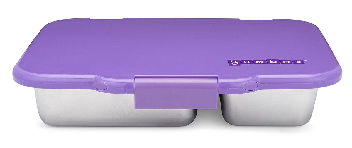 Yumbox Leakproof Bento Lunchbox, Presto Stainless Steel - Remy Lavender - RLPS202107