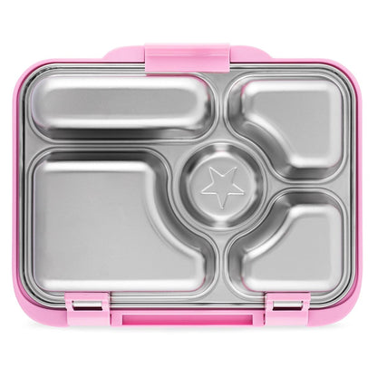 Yumbox Leakproof Bento Lunchbox, Presto Stainless Steel - Rose Pink - RPPS202112