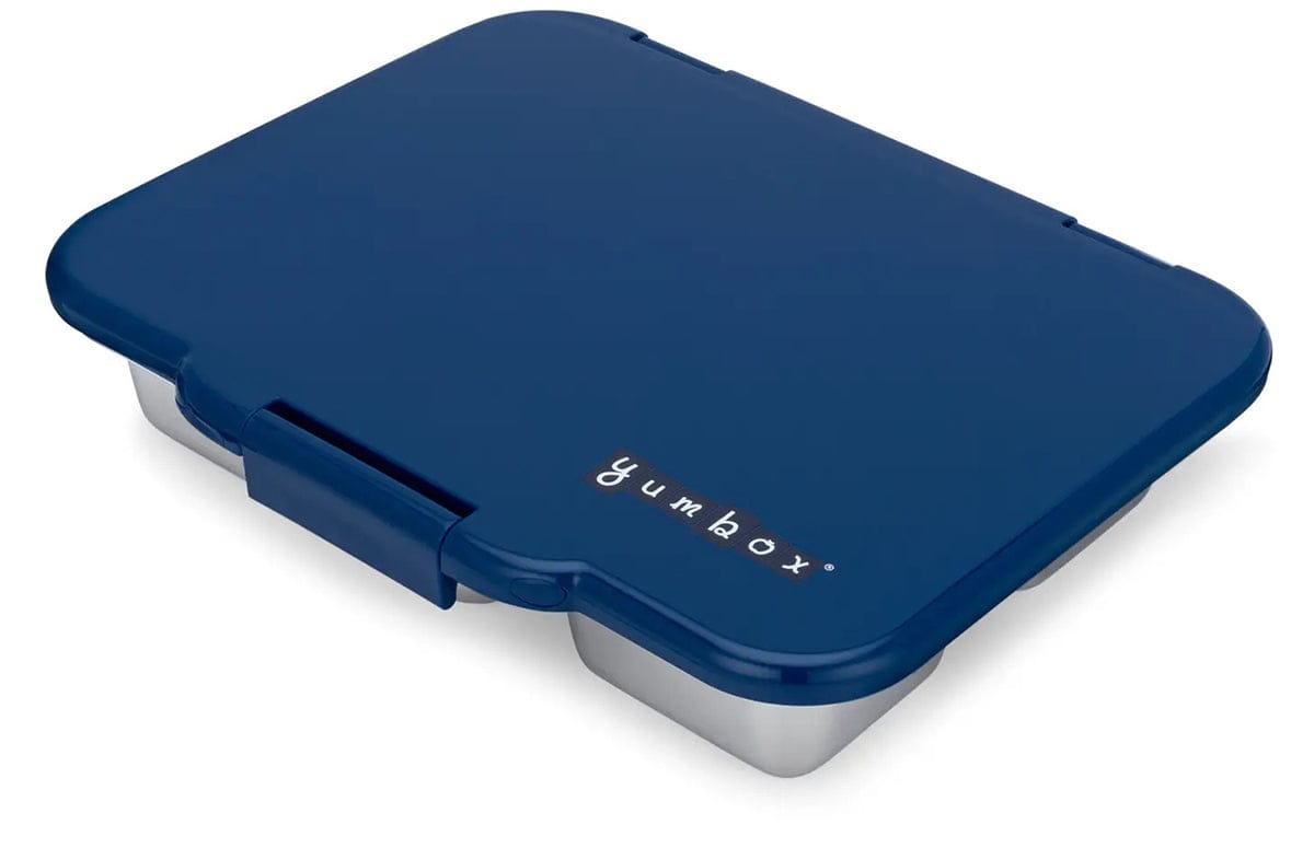 Yumbox Leakproof Bento Lunchbox, Presto Stainless Steel - Santa Fe Blue - SBPS202107