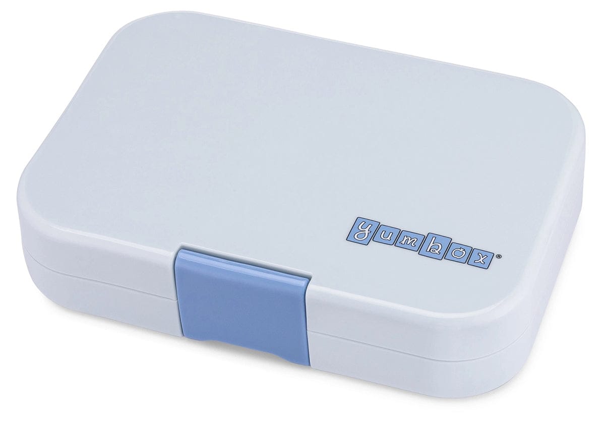 Yumbox Original Leakproof Bento Lunchbox, 6 Compartment - Hazy Gray / Paris Tray - HGI202303P