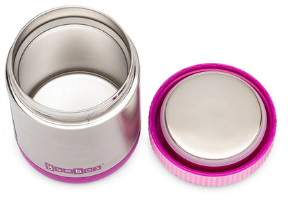 Yumbox Zuppa Stainless Steel Thermal Food Jar & Spoon, 14oz - Bijoux Purple - BPZ201903S