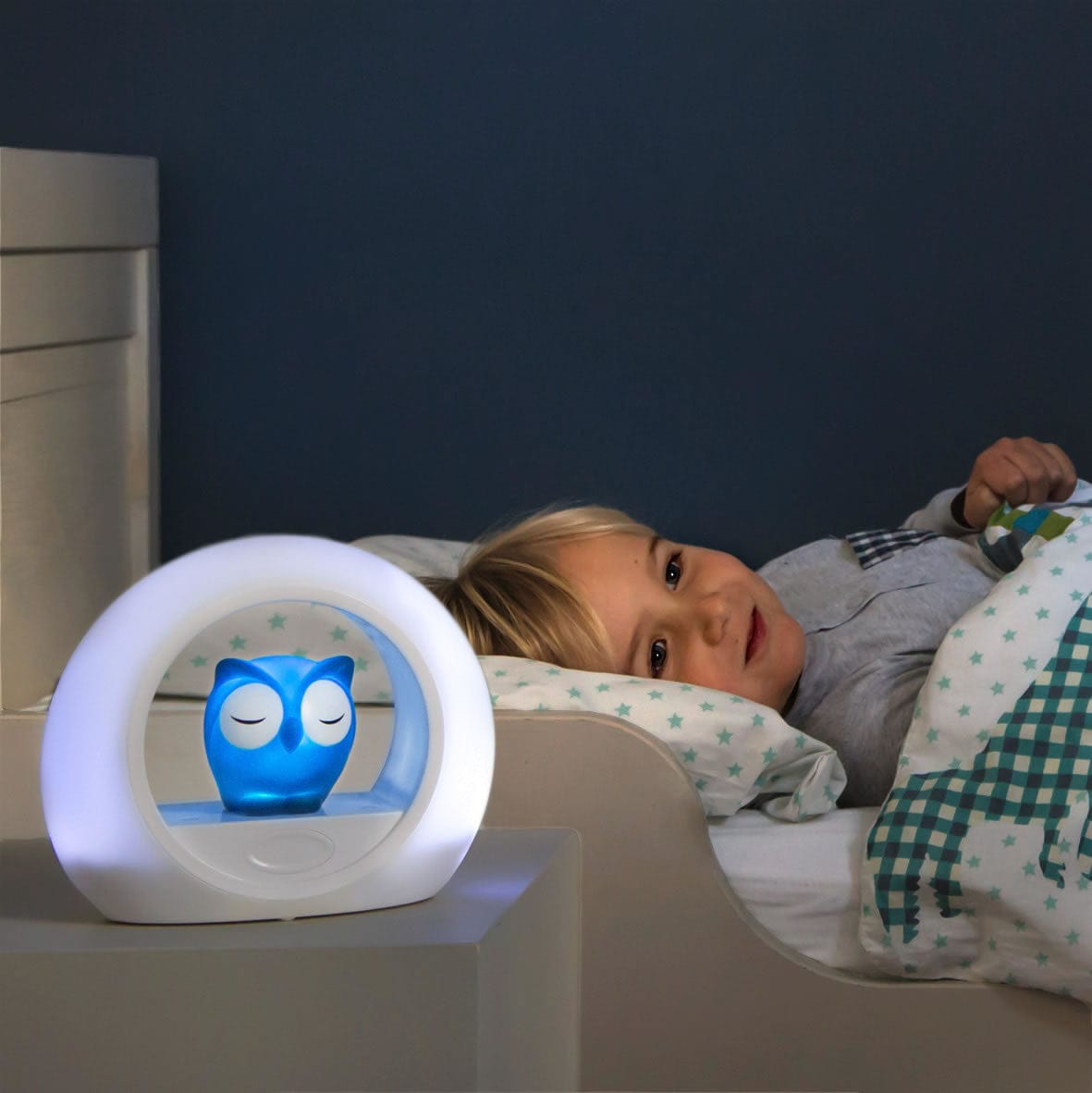 Zazu LOU Sound Activated Nightlight - Blue