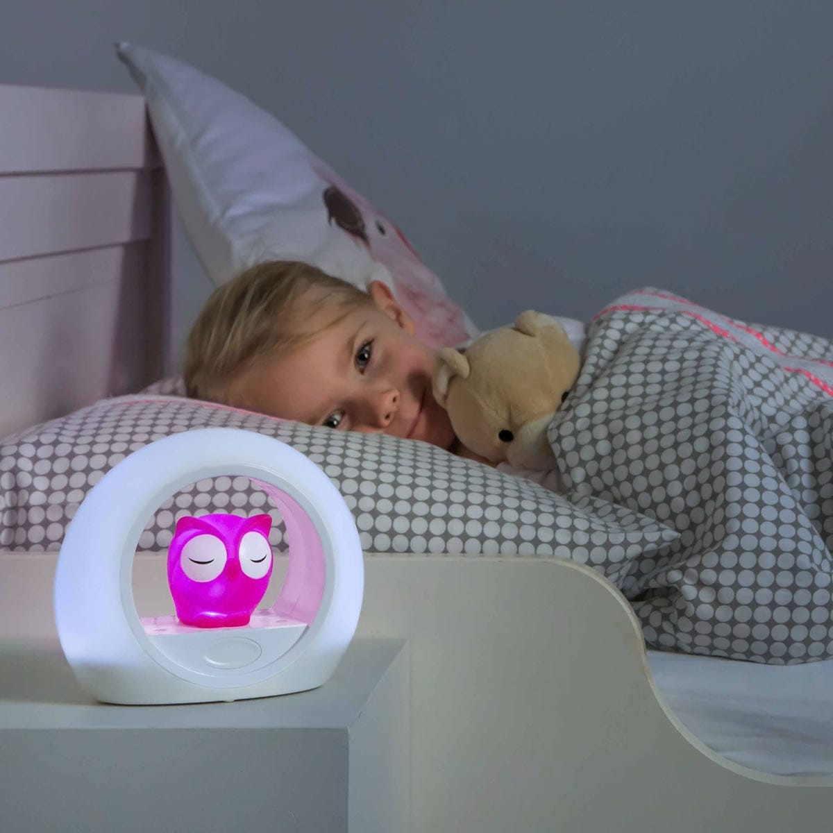Zazu LOU Sound Activated Nightlight - Pink