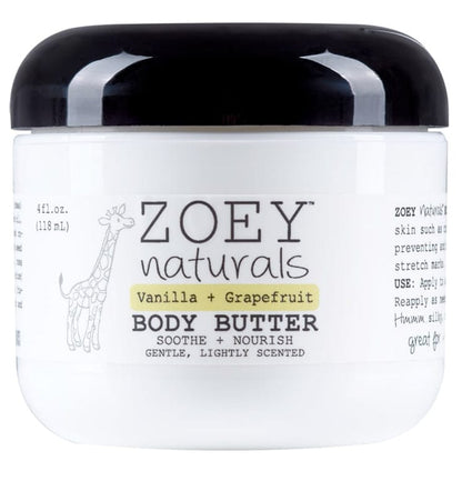 Zoey Naturals Body Butter - Vanilla Grapefruit - F-ZN-00254