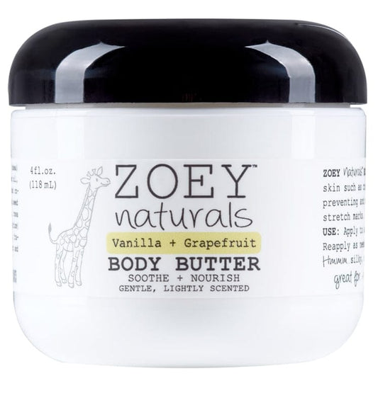 Zoey Naturals Body Butter - Vanilla Grapefruit - F-ZN-00254