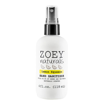 Zoey Naturals Hand Sanitizer - Lemon Squeeze - F-ZN-00216