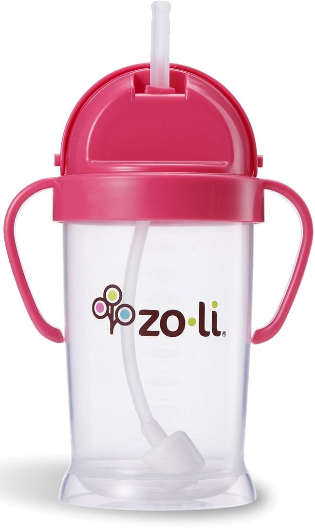 ZoLi BOT XL 9 oz. Straw Sippy Cup - Pink