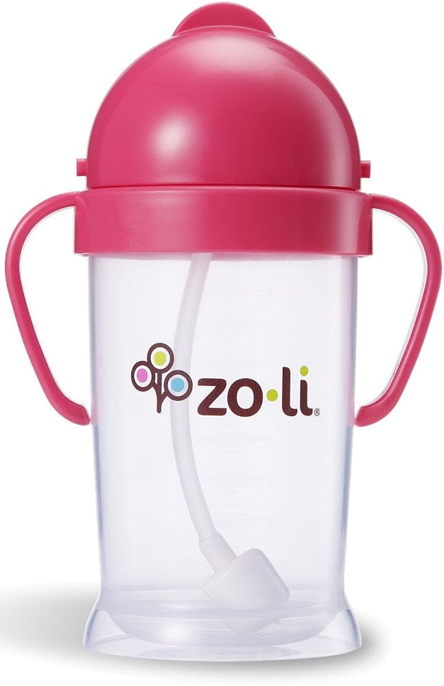 ZoLi BOT XL 9 oz. Straw Sippy Cup - Pink