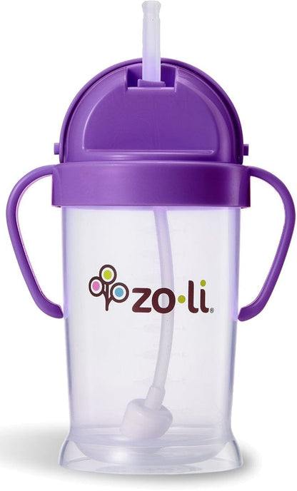 ZoLi BOT XL 9 oz. Straw Sippy Cup - Purple