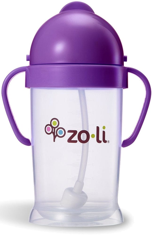 ZoLi BOT XL 9 oz. Straw Sippy Cup - Purple