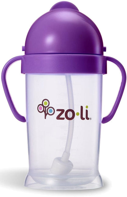 ZoLi BOT XL 9 oz. Straw Sippy Cup - Purple