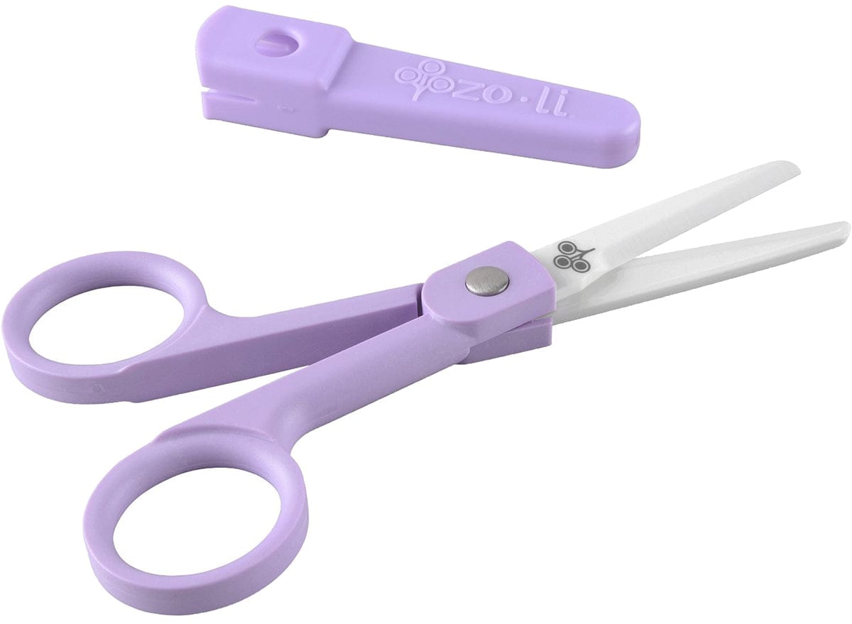 ZoLi SNIP Ceramic Baby Food Scissors - Lilac