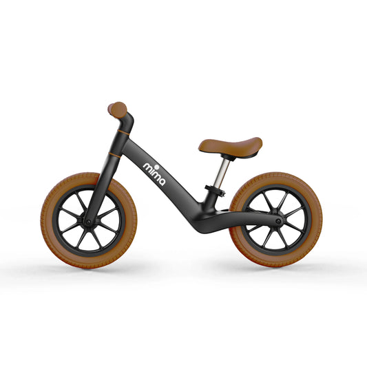 Mima Zoom Lite Balance Bike - Black - P202BLACK