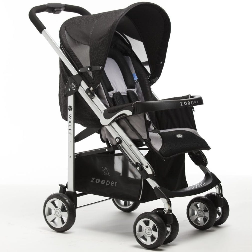 Zooper 2011 Waltz Standard Stroller in Star Black - SL800J-STAR-BLA