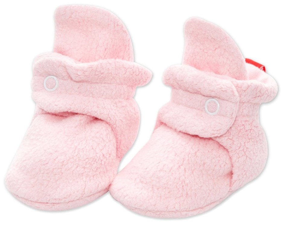 Zutano Cozie Fleece Baby Bootie - Baby Pink, 3m - PFL00-BPIN-N2