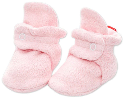 Zutano Cozie Fleece Baby Bootie - Baby Pink, 3m - PFL00-BPIN-N2