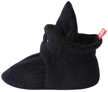 Zutano Cozie Fleece Baby Bootie - Black, 3m - PFL00-BLAC-N2
