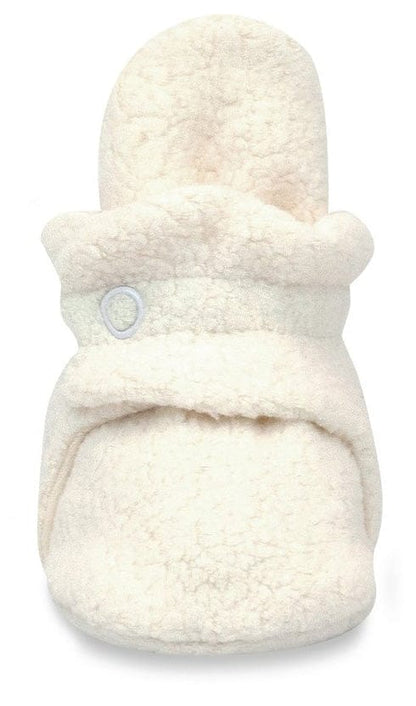Zutano Cozie Fleece Baby Bootie - Cream, 6m - PFL00-CREA-I1