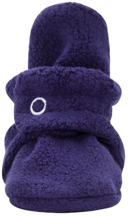 Zutano Cozie Fleece Baby Bootie - True Navy, 3m - PFL00-TNAV-N2